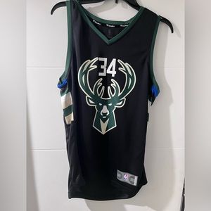 Giannis Antetokounmpo Milwaukee Bucks 2017 Statement NBA Jersey